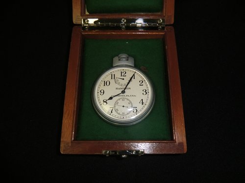 Chronometer US Navy Hamilton Lancaster P.A. USA  22 21 Jewels