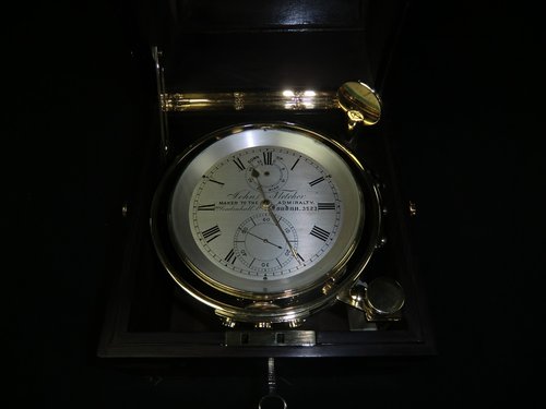 Chronometer John Fletcher Maker to the Admiralty -- Kiste Fletcer