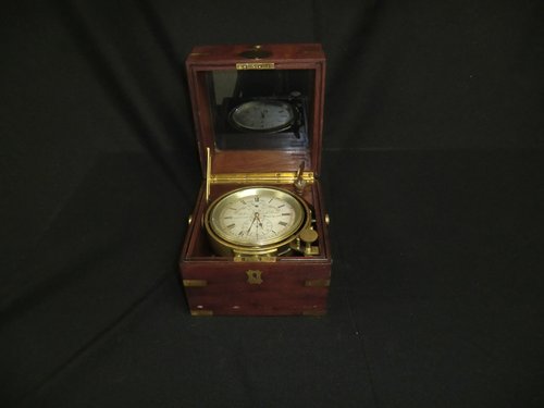 Chronometer John Bruce und Sons Liverpool Nr. Makers to the  Admiralty, Gold Medal Liverpool 1886